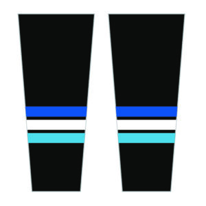 FLORIDA SURF SOCKS HOME, BLACK (TAKES 3–5 WEEKS)
