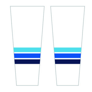 FLORIDA SURF SOCKS AWAY, WHITE (TAKES 3–5 WEEKS)